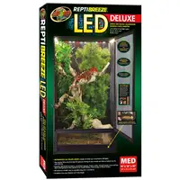 Photo of Zoo Med ReptiBreeze LED Deluxe Open Air Aluminum Screen Cage