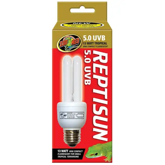 Zoo Med ReptiSun 5.0 UVB Mini Compact Flourescent Replacement Bulb Photo 1