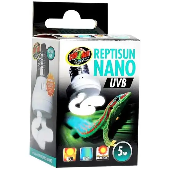 Zoo Med Reptisun Nano UVB Bulb 5 watt Photo 2