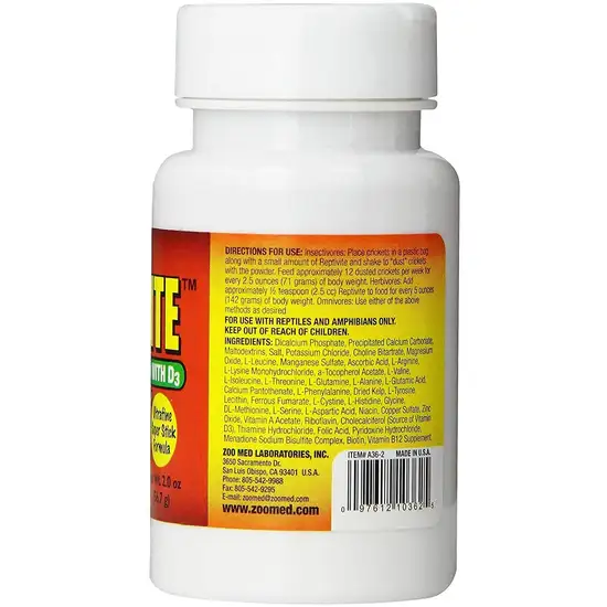 Zoo Med Reptivite Reptile Vitamins with D3 Photo 3