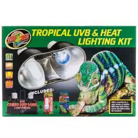 Photo of Zoo Med Tropical UVB & Heat Lighting Kit