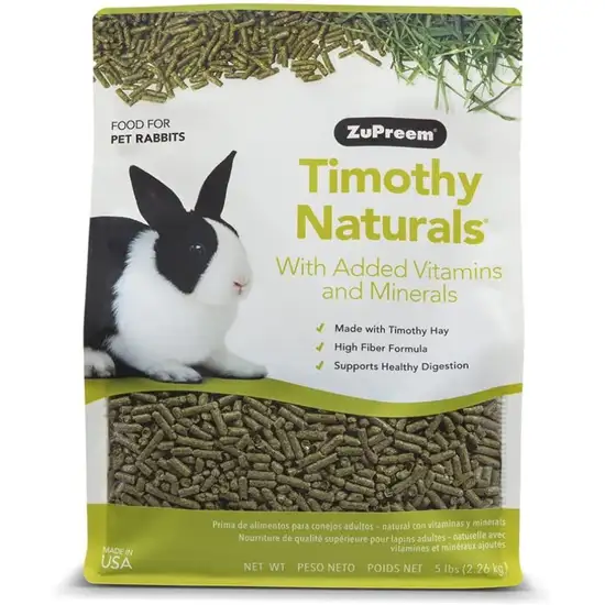 ZuPreem Natures Promise Timothy Naturals Rabbit Food Photo 1