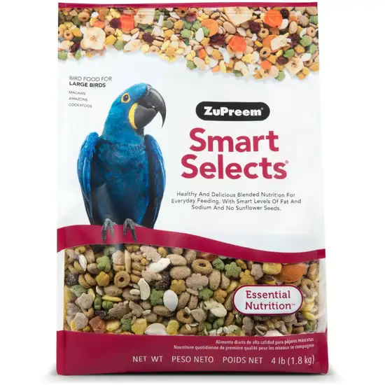 ZuPreem Smart Selects Bird Food for Large Birds Photo 1