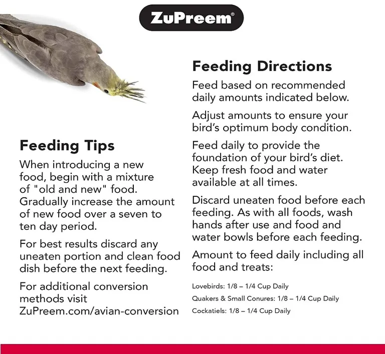 ZuPreem Smart Selects Bird Food for Medium Birds Photo 1