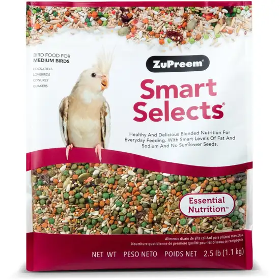 ZuPreem Smart Selects Bird Food for Medium Birds Photo 1