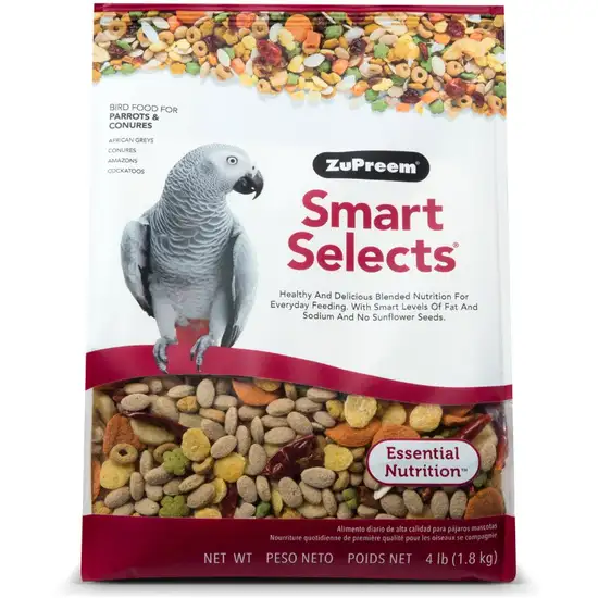 ZuPreem Smart Selects Bird Food for Parrots & Conures Photo 1