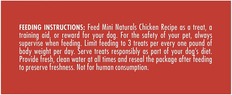 Zukes Mini Naturals Dog Treat - Roasted Chicken Recipe Photo 4