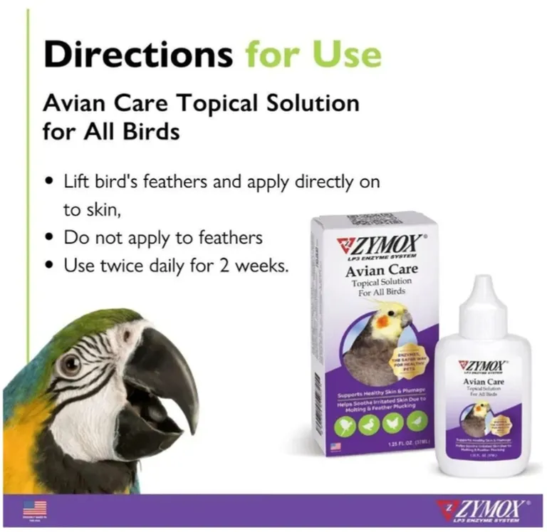 Zymox Avian Care Topical Spray for All Birds Photo 3