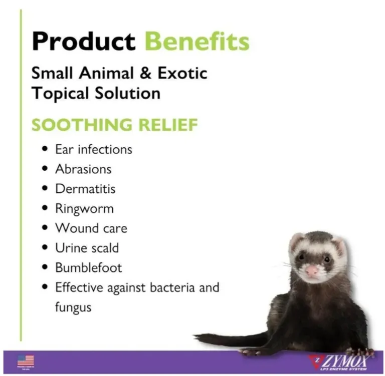 Zymox Small Animal & Exotic Topical Solution Photo 2