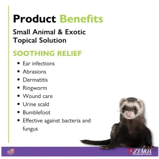 Zymox Small Animal & Exotic Topical Solution Photo 2