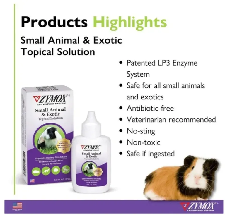 Zymox Small Animal & Exotic Topical Solution Photo 3