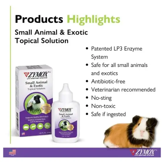 Zymox Small Animal & Exotic Topical Solution Photo 3