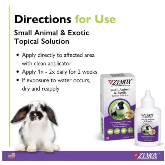 Zymox Small Animal & Exotic Topical Solution Photo 4