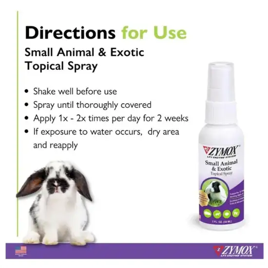 Zymox Small Animal & Exotic Topical Solution Photo 2